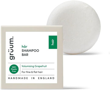 Grüum Twin Pack Anti Dandruff Shampoo Bar 50G - Solid Shampoo Bars For Hair Up To 60 Washes - Plastic Free Vegan Bar For Men & Women - Paraben Free Rich Lathering Bars For Dry, Flaky & Sensitive Scalp