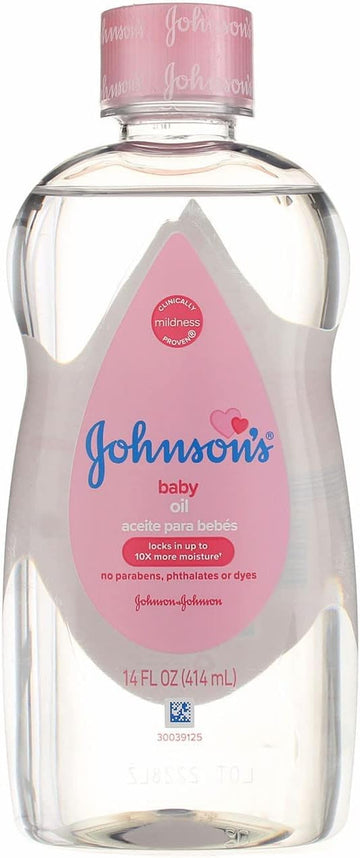 Johnsons Baby Oil 14 Ounce (414ml) (6 Pack)