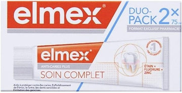 Elmex Complete Care Anticavity Toothpaste 2 X 75 Ml