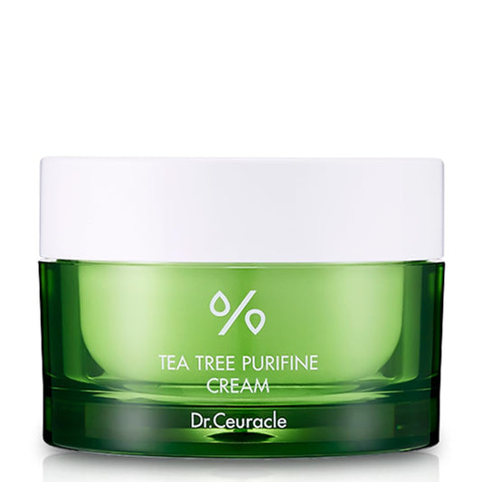 Dr.Ceuracle Tea Tree Purifine Cream - Korean Skincare Calming Moisturizer With Pantenol, Ceramide, Soothes For Sensitive Skin (50G / 1.76 Oz.) : Beauty & Personal Care