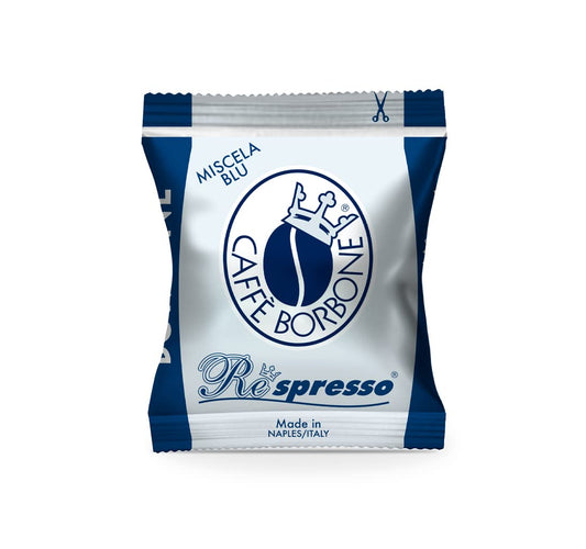 Caffe Borbone Nespresso Compatible Espresso Pods, Medium Roast Arabica And Robusta Blend, Intense Aroma And Full-Bodied Flavor, Blue Blend, 100 Pods