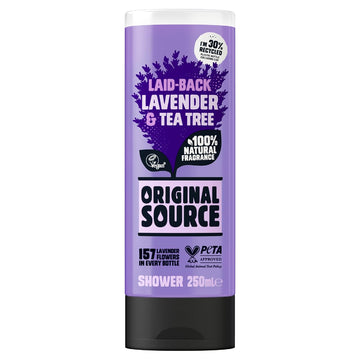 Original Source Lavender Shower Gel, 2 X 250 Ml