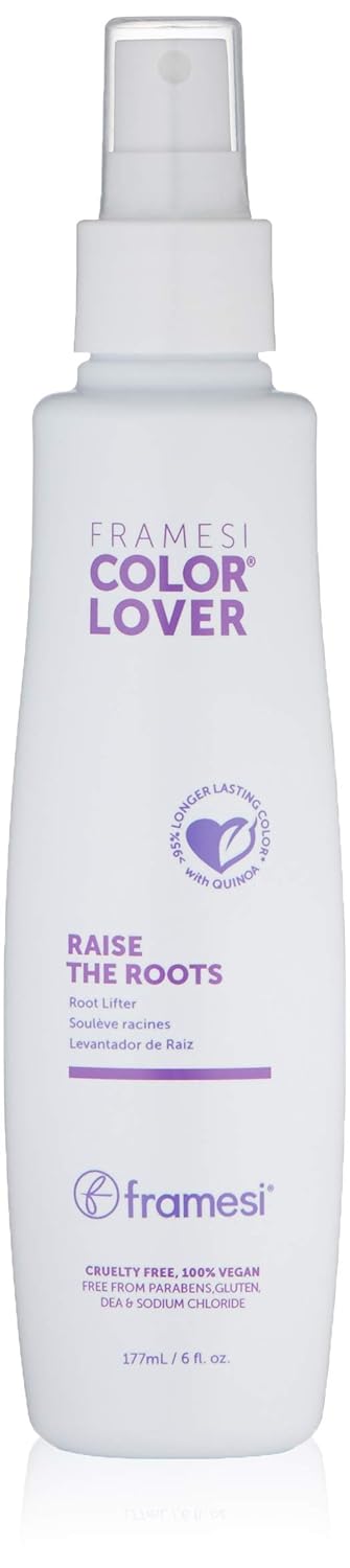 Framesi Color Lover Raise The Roots, 6 Fl Oz, Root Lifting Spray, Texture Spray For Hair, Color Treated Hair