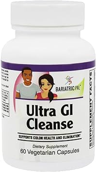 BariatricPal Ultra GI Cleanse Vegetarian Capsules (60 Count)