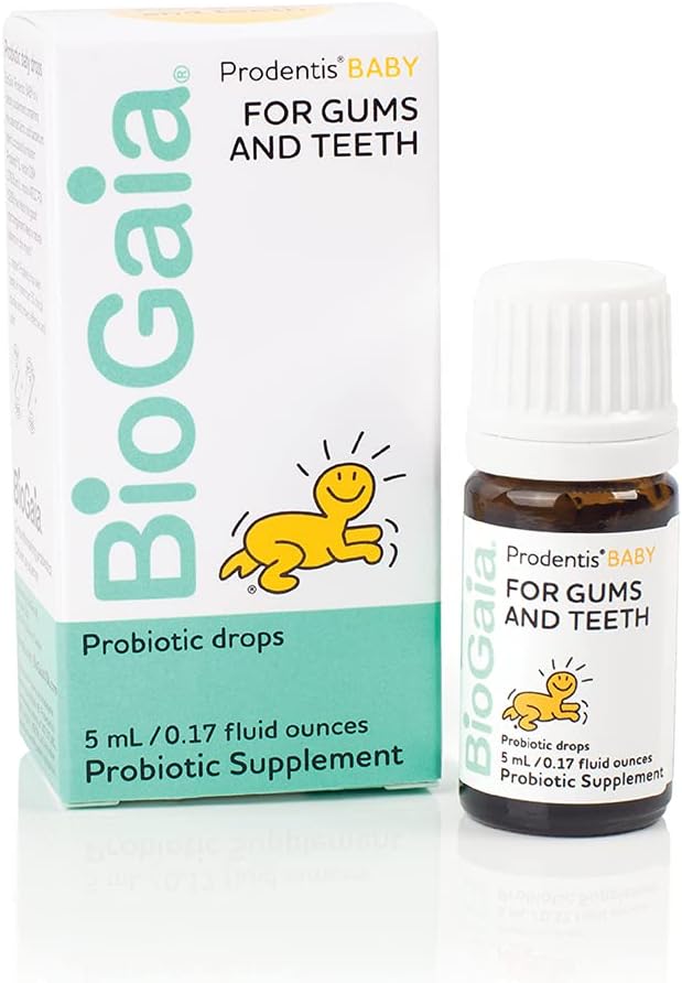 BioGaia Prodentis Drops | Dental Probiotics | for Teeth & Gums | Promotes Good Oral & Gut Health | Oral Probiotic Drops | 25 Day Supply | 1-Pack : Health & Household