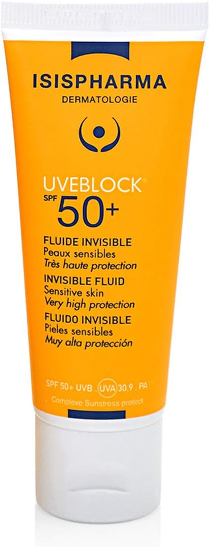 Isispharma - Uveblock Spf 50+ Invisible Fluid - Sun Protection 40 Ml