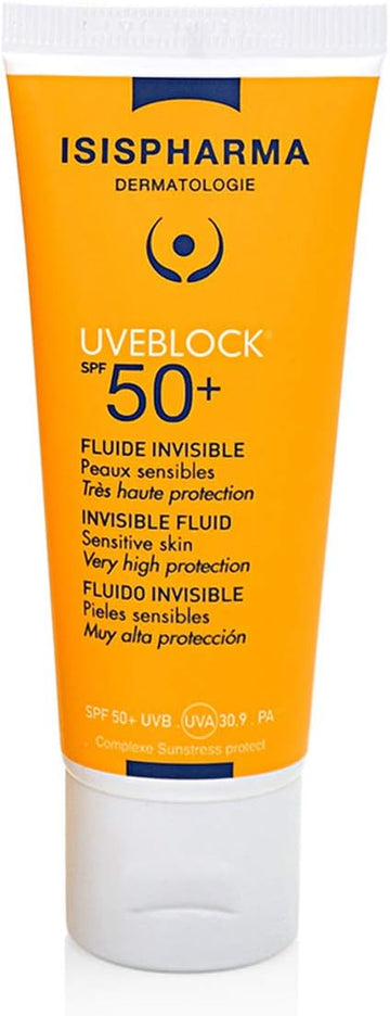 Isispharma - Uveblock Spf 50+ Invisible Fluid - Sun Protection 40 Ml