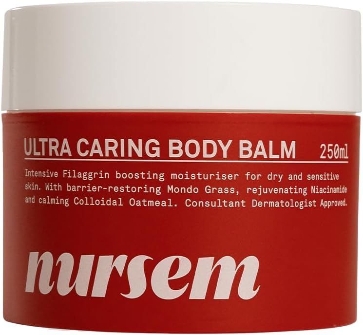 Nursem Ultra Caring Body Balm 250Ml | Intensive Moisturiser For Dry And Very Dry Skin | Eczema Relief Cream For Sensitive Skin