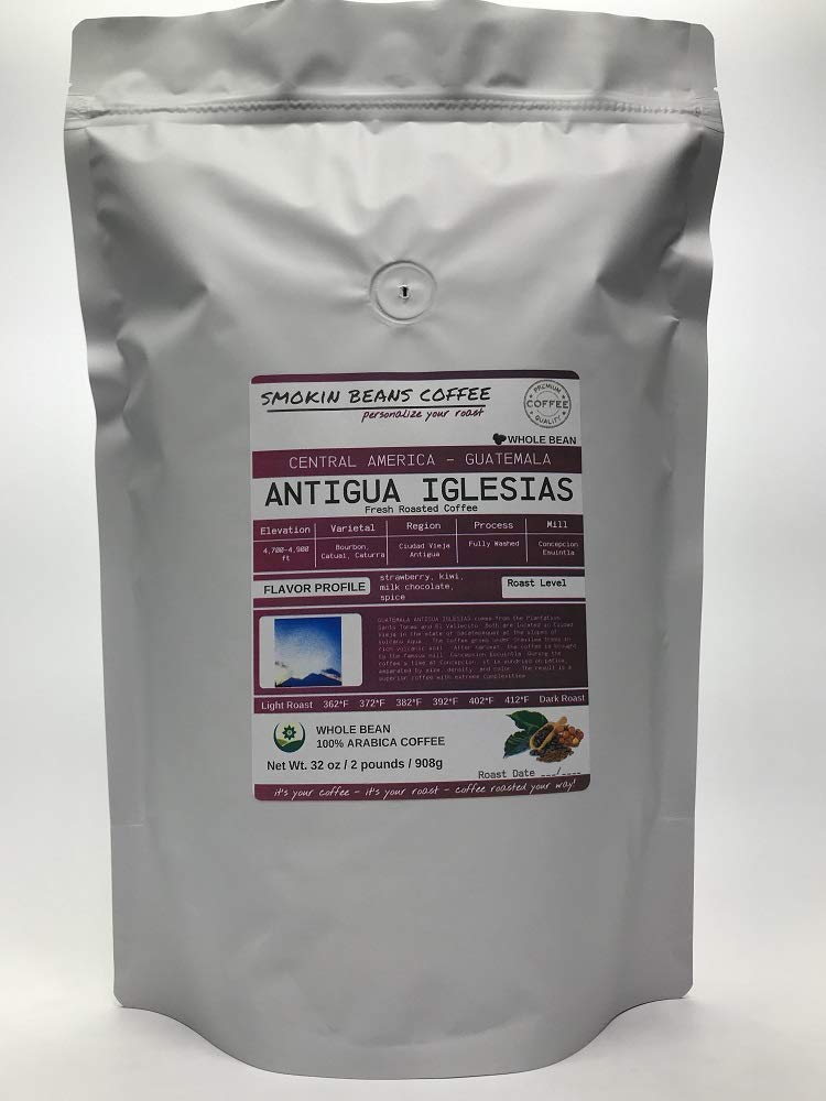 Guatemala Antigua (Fresh Roasted Coffee) Arabica Central America Roasted-To-Order Daily Full City Roast Whole Bean We Can Grind Provide Lighter Or Darker Roast Upon Request Message At Checkout
