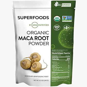 MRM - Maca Root Superfood, Organic, Non-GMO Project Verified, Vegan an