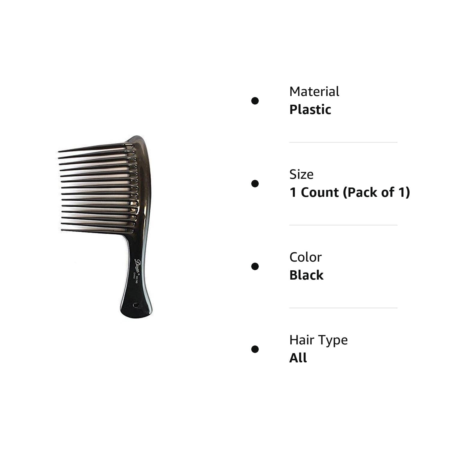 Diane Rake/Rage Comb Black : Hair Brushes : Beauty & Personal Care