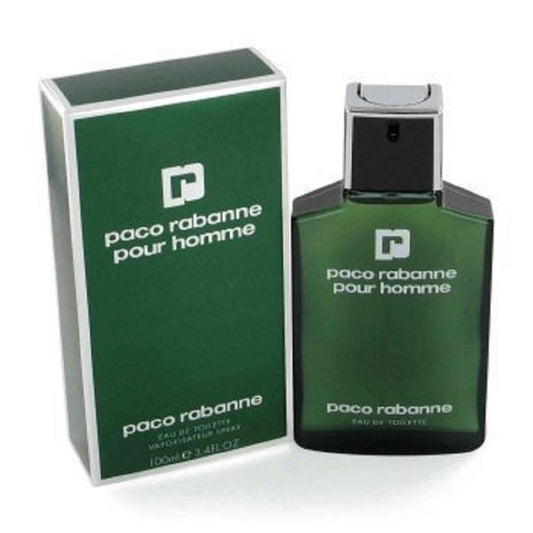 Paco Rabanne Pour Homme 3.3 / 3.4 Oz Eau De Toilette Spray For Men : Beauty & Personal Care
