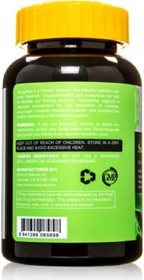 Super Probiotic Complex (Reduces Occasional Gas/Bloating), Gmp, Natural Product Assn Certified, Made In Usa - 60 Tablets