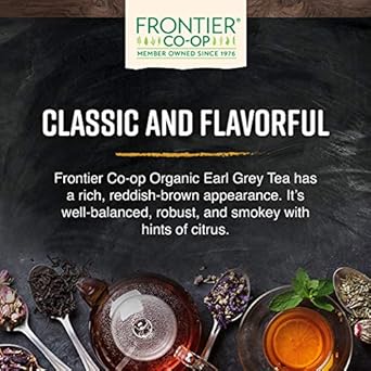 Frontier Herb Tea Lse Earl Grey Org Cft 16 Oz