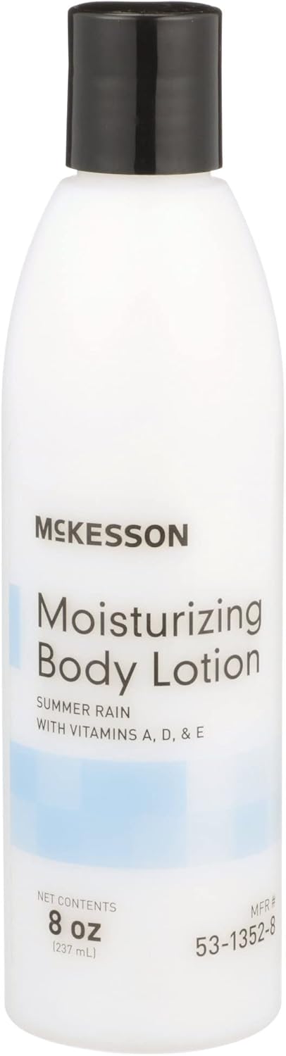 Mckesson Moisturizing Body Lotion With Vitamins A, D, E, Summer Rain Scent, 8 Oz, 1 Count