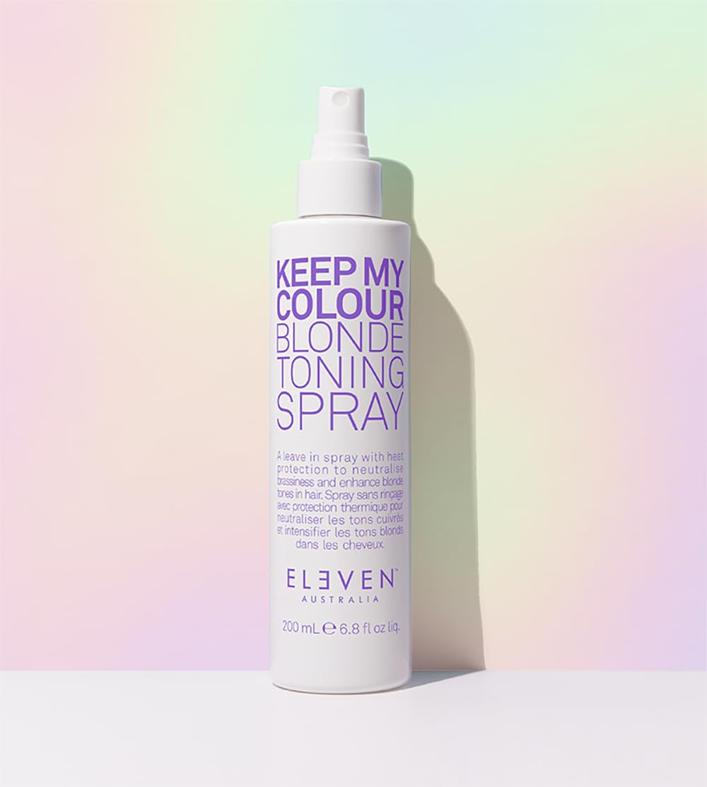 ELEVEN AUSTRALIA Keep My Colour Blonde Toning Spray - 6.8 Fl Oz : Beauty & Personal Care