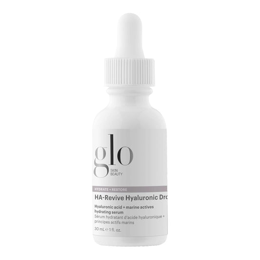 Glo Skin Beauty Ha-Revive Hyaluronic Drops, Travel Size - Hydrating Serum, Boosts Moisture Levels For Refreshed, Radiant Skin (0.43 Fl Oz)
