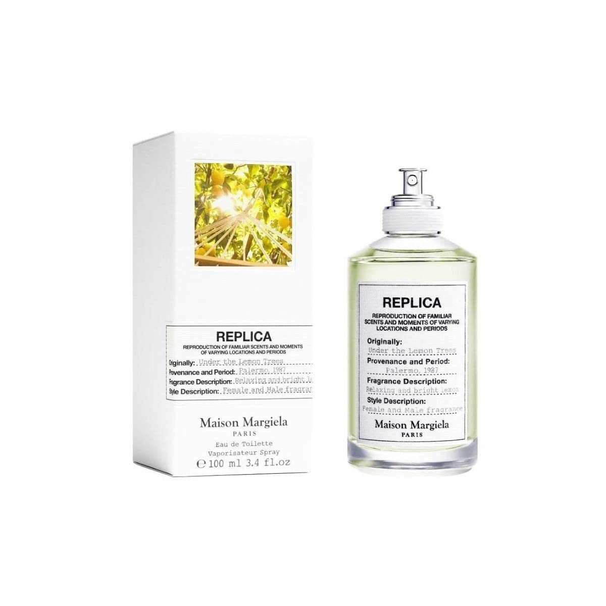 Replica Under The Lemon Trees For Unisex - 3.4 Oz Edt Spray