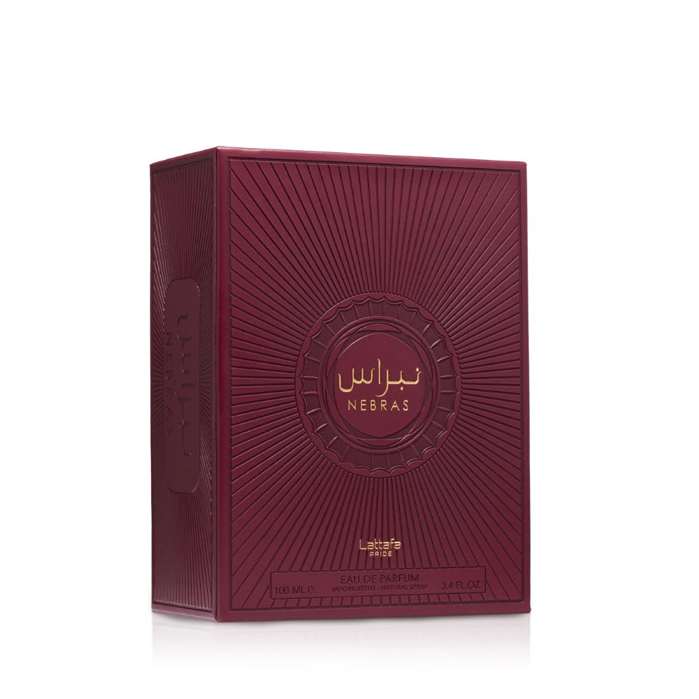 Lattafa Perfumes Nebras For Unisex Eau De Parfum Spray, 3.4 Ounce : Beauty & Personal Care