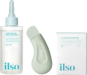 Ilso Super Melting Sebum Softener + Deep Clean Master + 1/3 Saving Cotton Pad