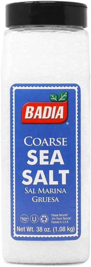 Badia Sea Salt Coarse - (38 Oz) 1.08Kg
