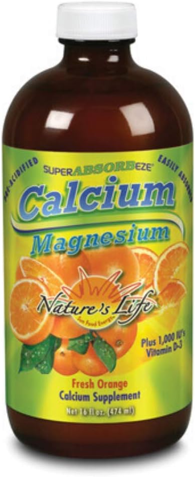 Nature's Life SuperABSORBeze Cal/Mag Preacidfied | 16 oz : Health & Household