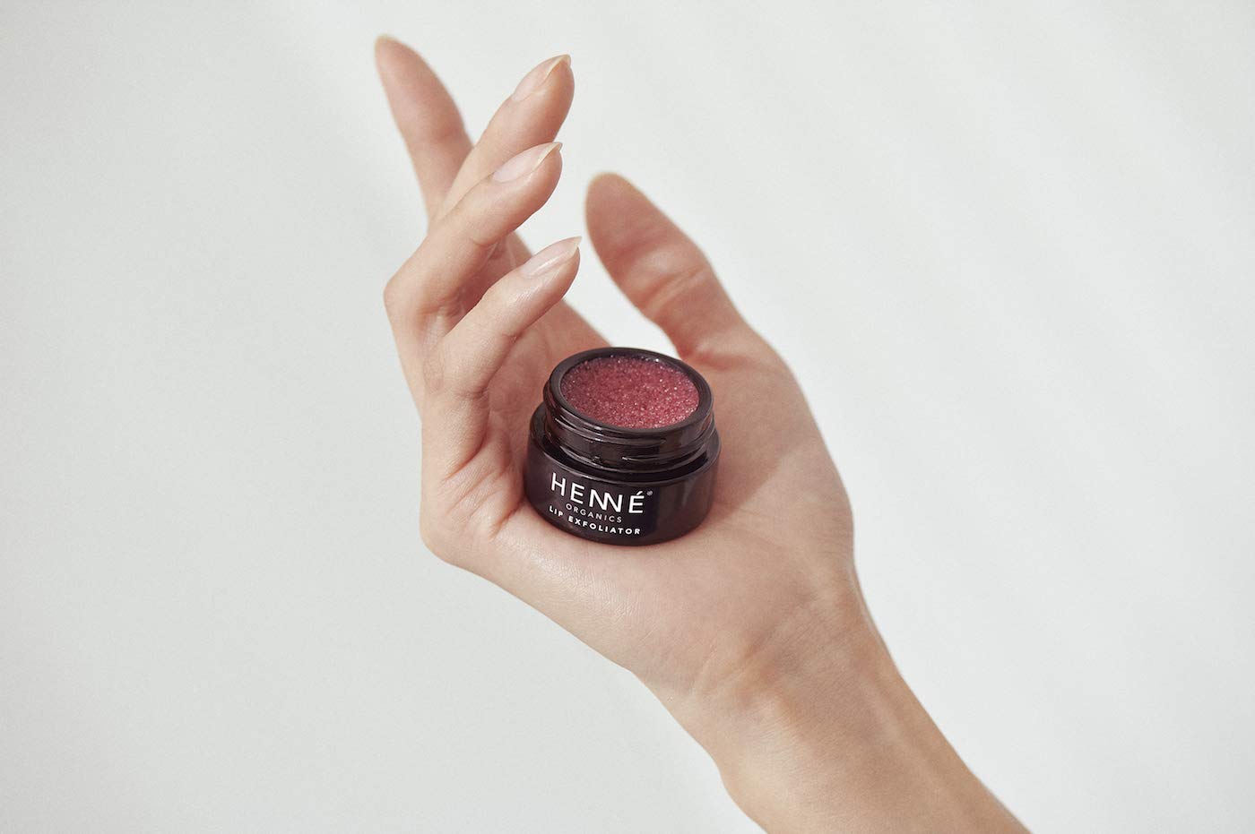 Henné Organics Lip Exfoliator - Natural And Organic Sugar Scrub - Rose Diamonds : Beauty & Personal Care