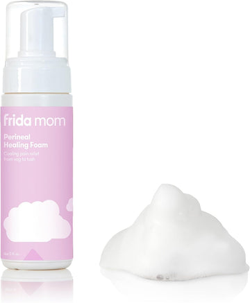 Frida Mom Witch Hazel Perineal Healing Foam For Postpartum Care, Cooling Pain Relief And Hemorrhoid Treatment, 5 Fl Oz