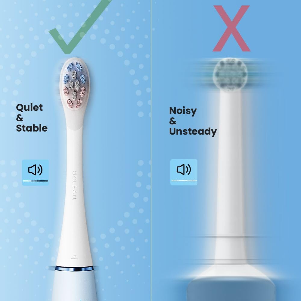 Oclean Kids Electric Toothbrush Rechargeable, Soft Child Friendly Bristles, Ultra Quiet Brushing, 2 Min Smart Timer, IPX7 Waterproof,for Ages 6+ (Pink) : Amazon.co.uk: Health & Personal Care