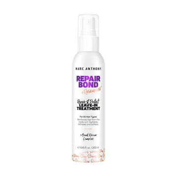 Marc Anthony Repairing Leave-In Conditioner, 8.45 Fl Oz - Repairs, Strengthens & Maintains Bonds Within Hair - Eliminates Frizz, Flyaways & Reduce Breakage - Dry & Damaged Hair