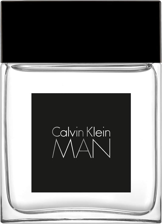 Calvin Klein Man - Eau De Toilette For Men - Woody Fragrance With Notes Of Bergamot, Nutmeg And Cypress Wood - Medium Longevity - 100Ml