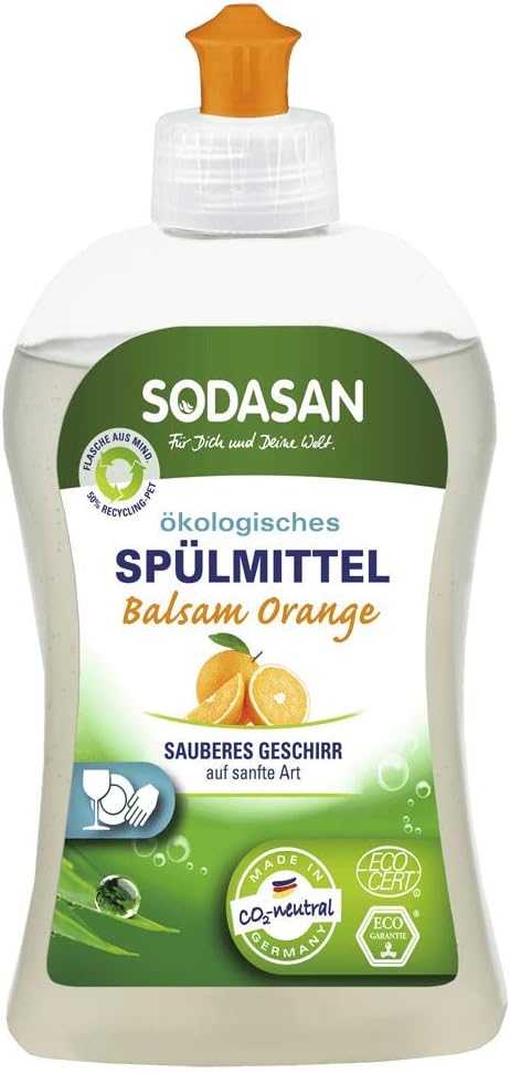 Sodasan Dish Soap Balsam Orange 500 Ml