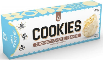Nanosupps Protein Cookies (8X16G) Coconut Caramel Peanut - Functional Food - Protein Snacks