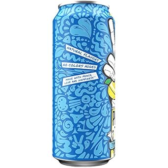 Peace Tea Caddy Shack Black Tea Lemonade Drink, 23 Fl Oz, 12 Pack