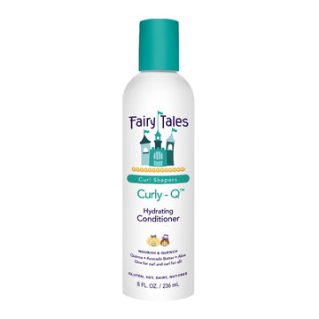 Fairy Tales Kids Moisturizing Conditioner For Curly And Multi-Cultural Hair - Paraben, Sulfate, Gluten And Nut Free - 8 Oz