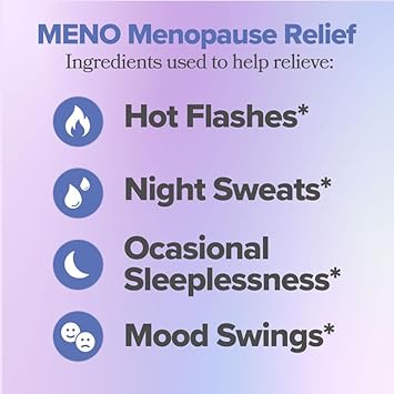 Meno Vitamins For Menopause, 30 Servings (Pack Of 3) - Hormone-Free Menopause Supplements For Women With Black Cohosh & Ashwagandha Ksm-66 - Helps Alleviate Hot Flashes, Night Sweats, & Mood Swings