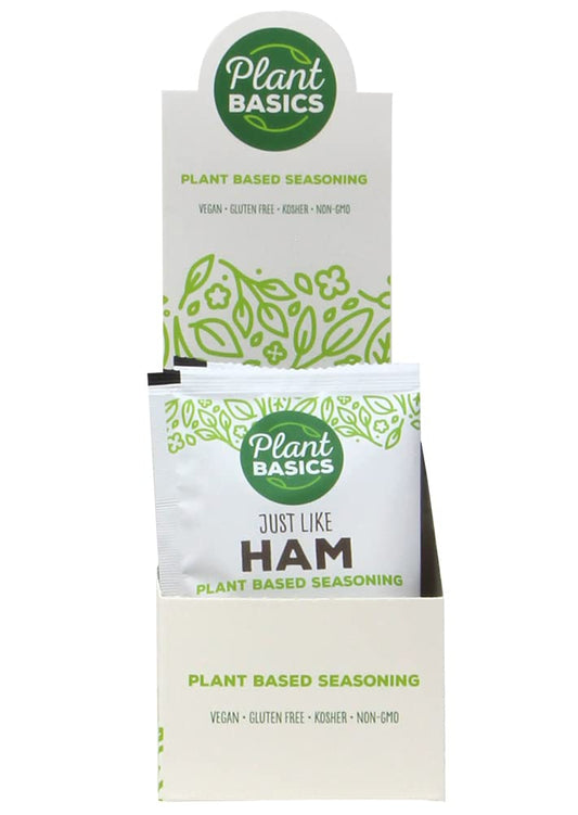 Plant Basics - Plant Based Seasoning, Just Like Ham, 2 ounce (Pack of 12), Vegan, Gluten Free, Kosher, Non-GMO