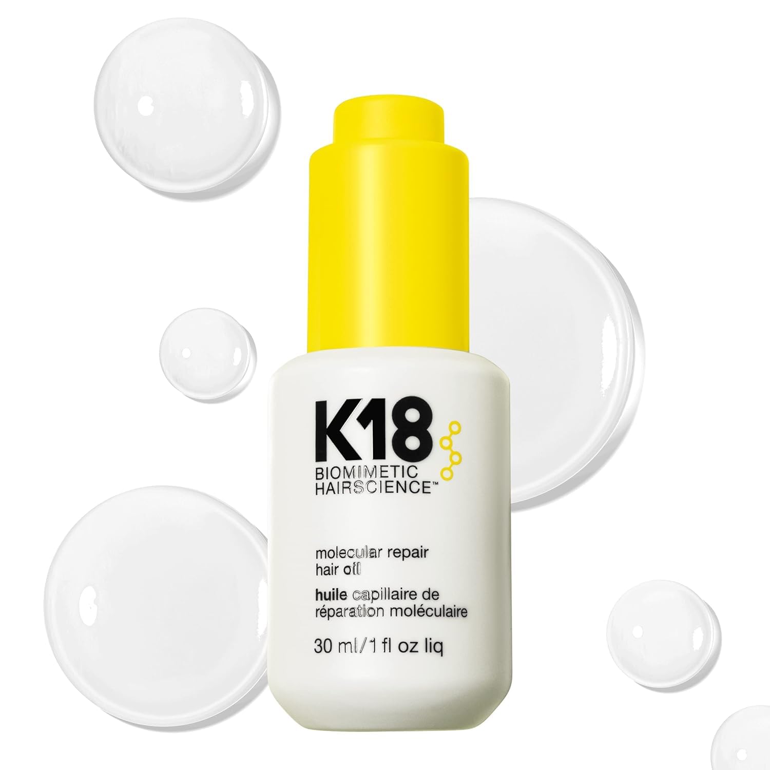 K18 Molecular Repair Hair Oil - Weightless Oil for Stronger, Healthier Hair