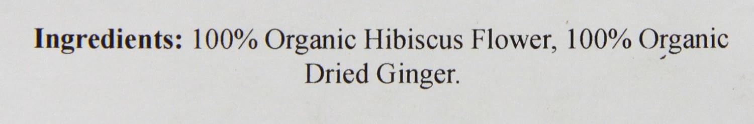 The Tao of Tea Hibiscus Ginger, 100% Organic Blended Herbal Tea, 1-Pounds : Grocery & Gourmet Food