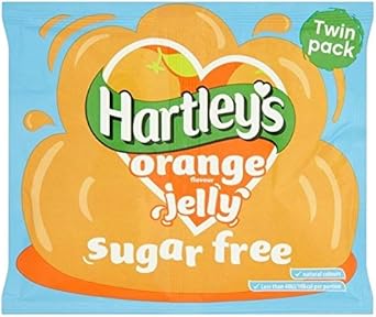 Hartley's Sugar Free Orange Jelly Crystals 23g - Pack of 2 : Amazon.co.uk: Grocery
