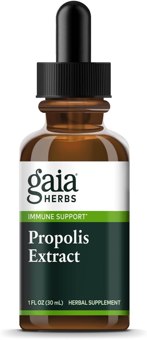 GAIA HERBS Propolis Extract Supplements, 0.55 