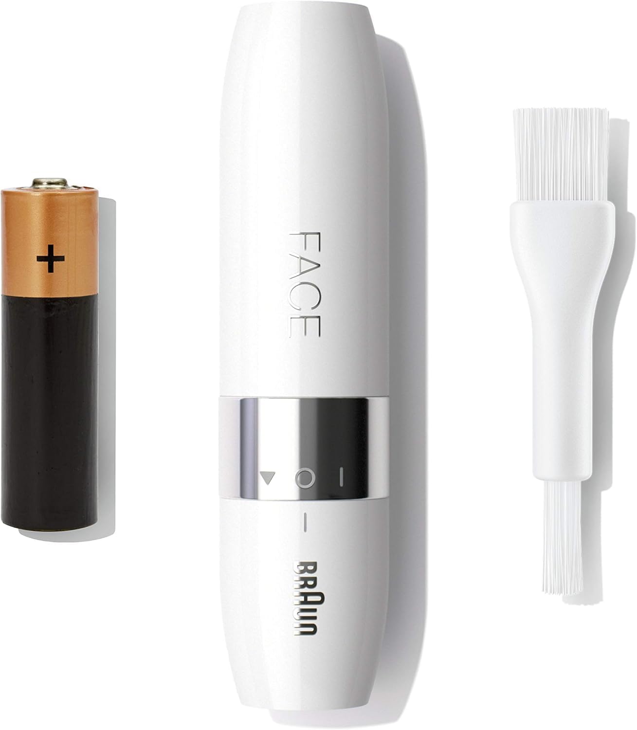 Braun Face Mini Hair Remover, Facial Hair Remover for Women Mini-Sized Design For Portability, Efficient Facial Hair Removal Anytime, Anywhere, With Smart Light, Gifts For Women, FS1000, White : Amazon.co.uk: Health & Personal Care