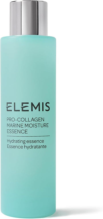 Elemis Pro-Collagen Marine Moisture Essence – Hydrating Anti-Aging Essence For Plump, Radiant Skin – Lightweight Pre-Serum Formula With Padina Pavonica – 100Ml