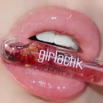 Girlactik Rose Oil Tinte Petal Gloss, 0.17 Oz (Wisteria)