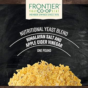 Frontier Co-Op Salt & Vinegar Nutritional Yeast Blend 1Lb