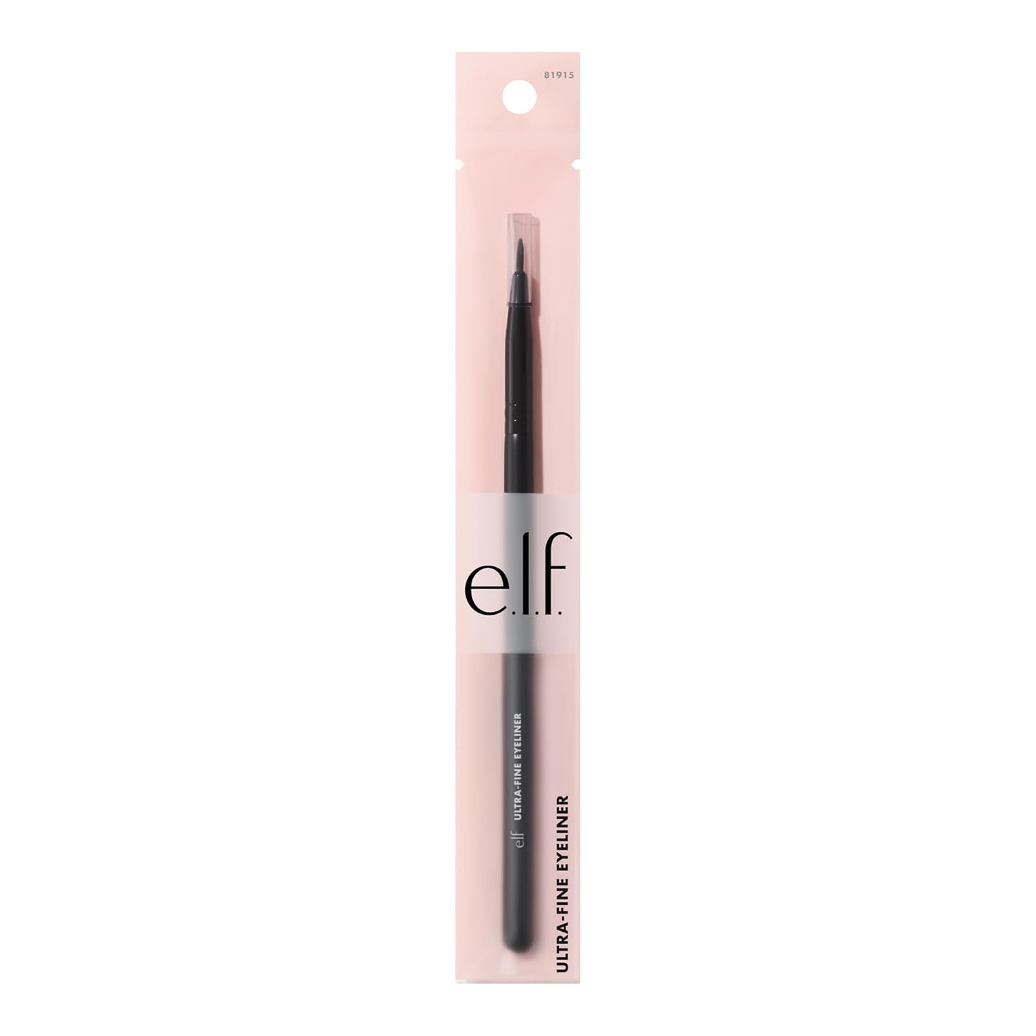 E.L.F. Ultra-Fine Eyeliner Brush, Pointed Tip For Creating Clean, Crisp Eye Makeup Looks, Use With Liquid, Cream & Kohl Formulas, Vegan & Cruelty-Free : Beauty & Personal Care