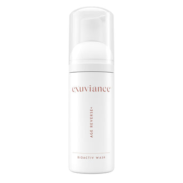 Exuviance Age Reverse Bioactiv Foaming Pha Face Wash And Makeup Remover With Botanical Extracts, Soap-Free 4.4 Fl. Oz
