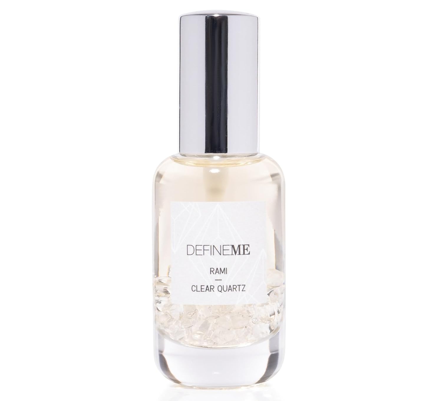 Quartz Crystal Infused Natural Perfume Mist, Rami Scent, 0.95 Fl Oz