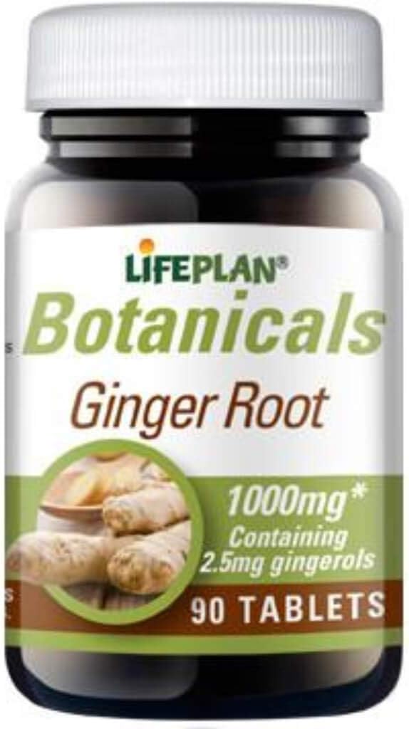 Lifeplan Ginger Root 1000mg 90 Tablets : Amazon.co.uk: Health & Personal Care