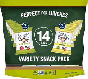 Skinnypop Variety Pack, 0.5 Oz, 14 Ct